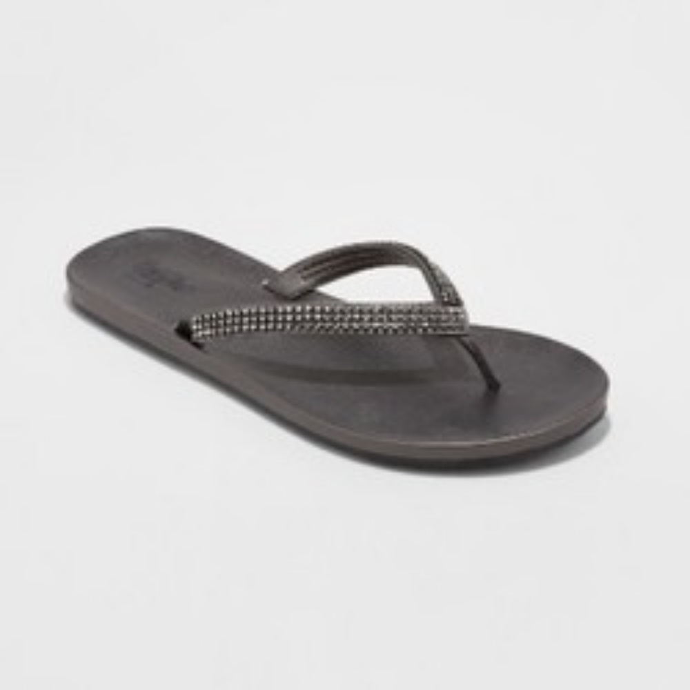 BRAND NEW! Women's RHINESTONE Lula Flip Flop